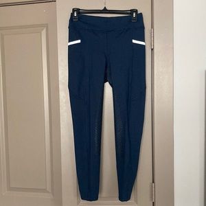 NWT Dover Saddlery Stride Full Seat Tech Riding Tight- Medium-Navy